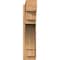 Ekena Millwork Merced Block Smooth Outlooker, Western Red Cedar, 7 1/2"W x 32"D x 32"H OUT08X32X32MRC05SWR - alternate 2